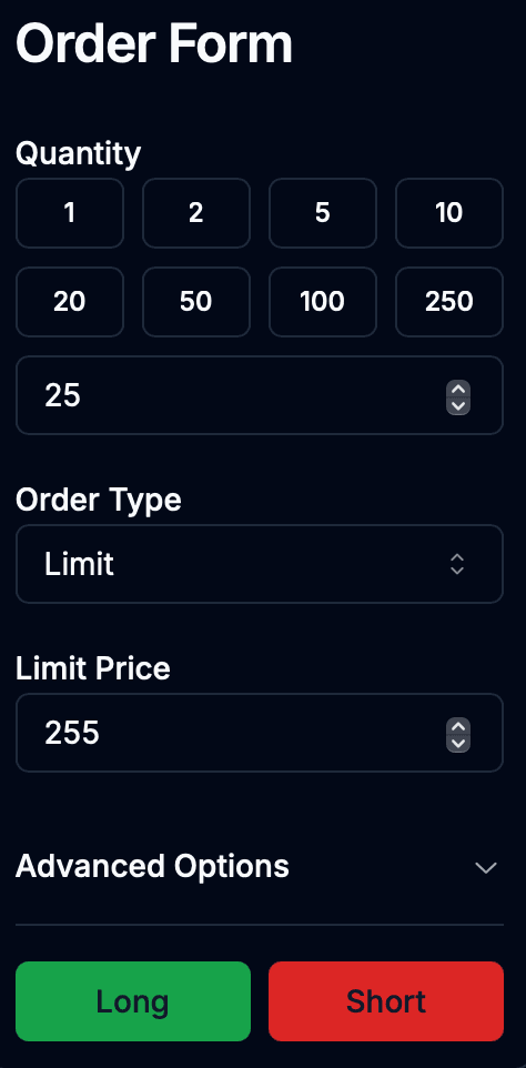Home Page Preview (dark mode)